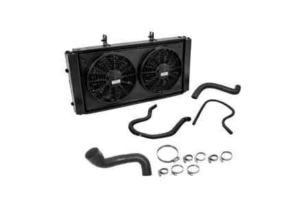 All-Aluminum High-Performance Radiator Kit. Porsche 944 S 16v 2.5ltr 1987-88 - 94410603103, 94410603104, 94410603105 - 7088